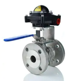 Manual Ball Valves with Limit Switchbox