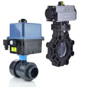 Plastic Actuated Valves