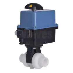 CEPEX Extreme Electrically Actuated Ball Valve, PVDF Body