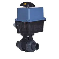 Electric Actuated CEPEX Extreme PVC-U Ball Valve