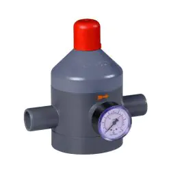 GEMU N182 PVC-U Pressure Reducing Valve