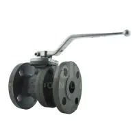 PEKOS Carbon Steel Full Bore Flanged ANSI 150 Ball Valve - 3