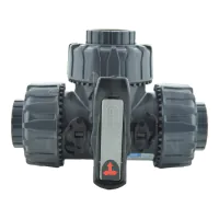Durapipe TKD 3 Way PVC Metric Solvent Socket Ball Valve - 3