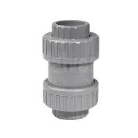 ABS Double Union Spring Check Valve - 0