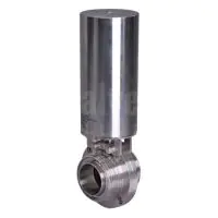 Pneumatic Actuated Sanitary Butterfly Valve - 1