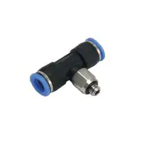 Polymer Branch Swivel Tee Fitting - 1