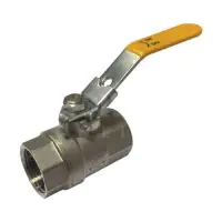 Brass Ball Valve BSPT with Locking Lever - 0