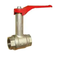 Brass Ball Valve with Fixed Extended Neck - 0