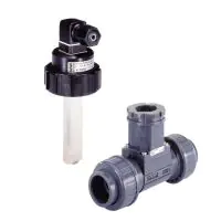 Burkert Type 8020 PVC Insertion Paddle Wheel Flowmeter - 0