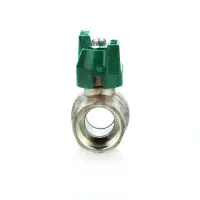 Butterfly Handle Heavy Pattern Economy Brass Ball Valve - 1