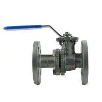 Direct Mount ANSI 150 Flanged Stainless Steel Ball Valve - 1