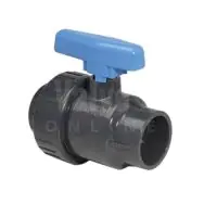 PVC-U Economy Single Union Ball Valve - 1