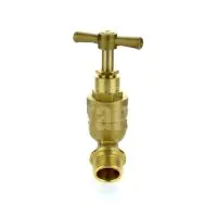 Brass Bibtap with Check Valve - 1