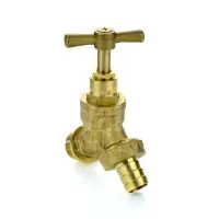 Brass Bibtap with Check Valve - 3
