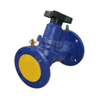 Double Regulating Balancing Valve Variable Orifice Flanged PN16 - 1