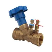 Double Regulating Valve Fixed Orifice Screwed BSPP - 1