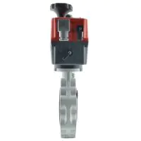 Electric Actuated Durapipe FK Butterfly Valve - ABS Disc - J+J Actuator - 2