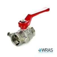 Economy Brass Ball Valve With Drain Plug - 2