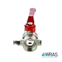 Economy Brass Ball Valve With Drain Plug - 3