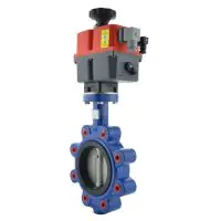 Economy J+J Electric Actuated Lugged Butterfly Valve - 0