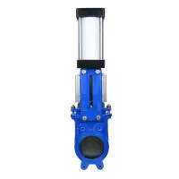 Economy Knife Gate Valve Double Acting Pneumatic Actuator - 1