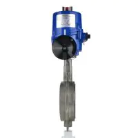 Electric Actuated Stainless Steel Butterfly Valve  - 2