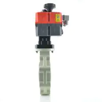 Electric Actuated Cepex Industrial Butterfly Valve with J+J Actuator - 1