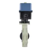 Electric Actuated Industrial PVC Butterfly Valve - 2