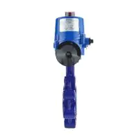 Electric Actuated Lugged PN16 Butterfly Valve - PTFE Lined - 3