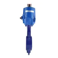 Electric Actuated Wafer Pattern Butterfly Valve - PTFE Lined - 1
