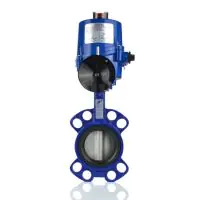 Electric Actuated Wafer Pattern Butterfly Valve - NBR Lined - 1