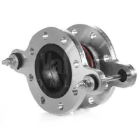Flanged PN16 Tied Rubber Bellows - High Temperature Water - 0