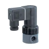 GEMU 52 2/2 Way PVC-U Solenoid Valve for Aggressive Fluids - 0