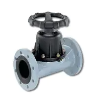 Gemu Type 655 Diaphragm Valve Cast Iron Unlined Flanged PN16 - 0