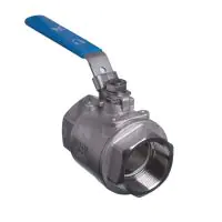 Mars Series 20-40 2 Piece Stainless Steel Ball Valve - 1