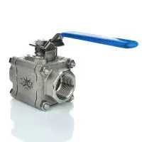 Mars Ball Valve Series 83 3 Piece Heavy Duty Manual Only - 2