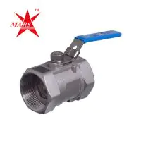 Mars Series 10-10 1 Piece Stainless Steel Ball Valve - 0