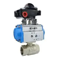 Pneumatic Actuated WRAS Approved Brass Ball Valve – Economy Range - 4