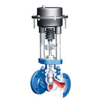 PN25 Nodular Iron ARI STEVI-Vario Pneumatic Globe Control Valve C/W Digital Electro-Pneumatic Positioner - 1