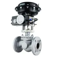 PN40 Cast Steel ARI STEVI-Vario Pneumatic Globe Control Valve C/W Digital Electro-Pneumatic Positioner - 0