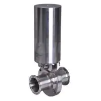 Pneumatic Actuated Sanitary Butterfly Valve - 0