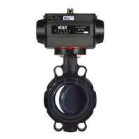 PVC Butterfly Valve with Pneumatic Actuator - 0