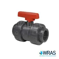 WRAS Approved PVC Double Union Ball Valve - 2