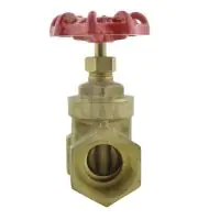 Brass Screwed Gate Valve - NPT - 2