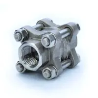 Stainless Steel Disc Check Valve 3 Piece - 0