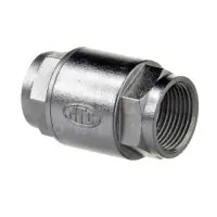 Stainless Steel Spring Check Valve High Pressure Screwed BSP - 0
