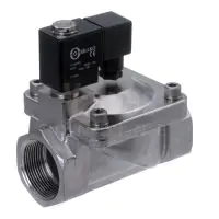 Stainless Steel Solenoid Valve Servo Assisted 3/8" to 2" - 3