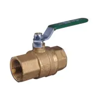 Screwed Bronze Ball Valve - 2