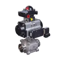 Pneumatic Actuated Series 77SN Hygienic Ball Valve - 3