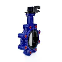 Ductile Iron Lugged Butterfly Valve - NBR Liner - 4